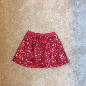 Beautiful girls’ sequin skirt